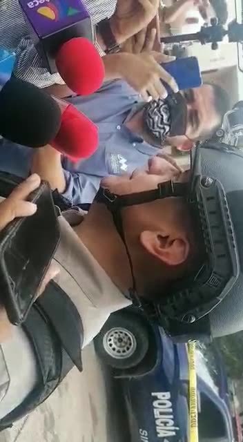 Balacera entre policías estatales y delincuentes deja un detenido y un vehícul