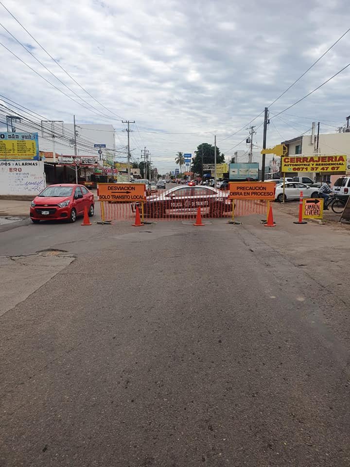 A partir de hoy, cierran tramos de circulación en la avenida Álvaro Obregón, al