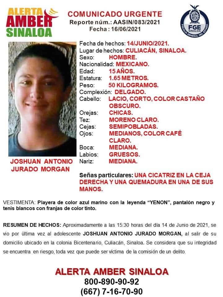 Activan Alerta Amber por desaparición de cuatro menores, del sector norte de C