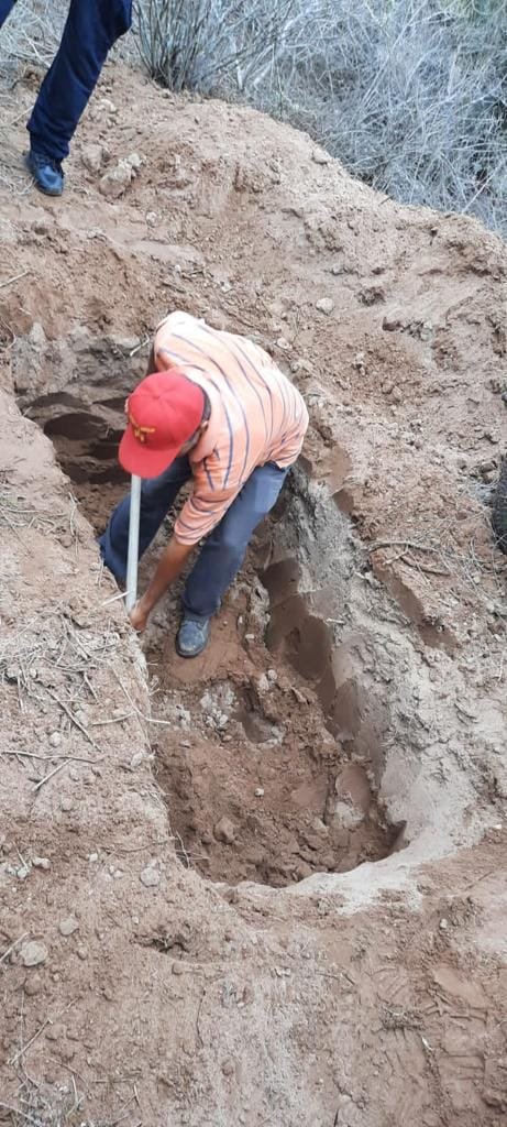 Descubren restos humanos al parecer de mujer en nueva fosa del Descubren restos humanos al parecer de mujer en nueva fosa del