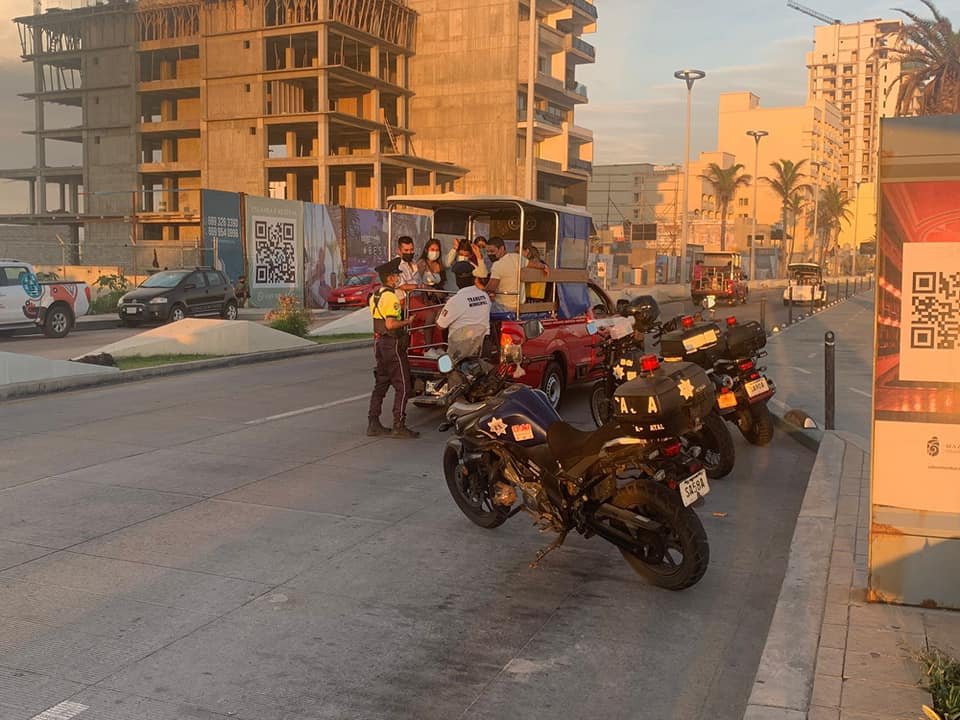 Se suma Alcalde a operativo Covid en zona turística Se suma Alcalde a operativo Covid en zona turística