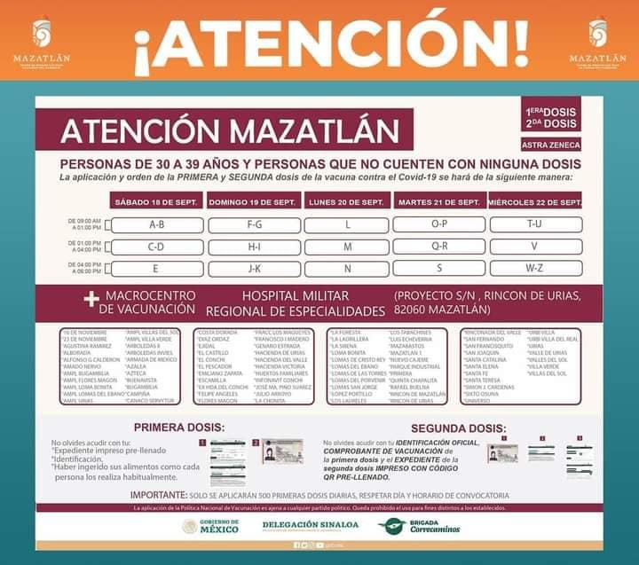 ATENCIÓN MAZATLÁN ATENCIÓN MAZATLÁN
