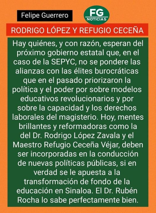EN LA SEPYC SE OCUPAN MENTES REFORMADORAS.