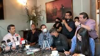 CONFERENCIA DE PRENSA DE LA FEDERACION DE ABOGADOS DE SINALOA. CASO FELIPE GUE