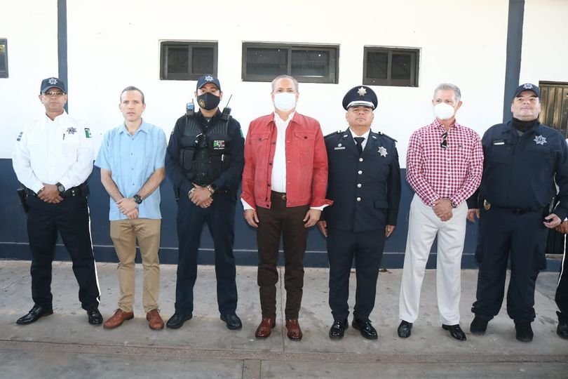 Gerardo Vargas Landeros se compromete a mejorar las condiciones de los elementos de Seguridad Pública y Tránsito Municipal.