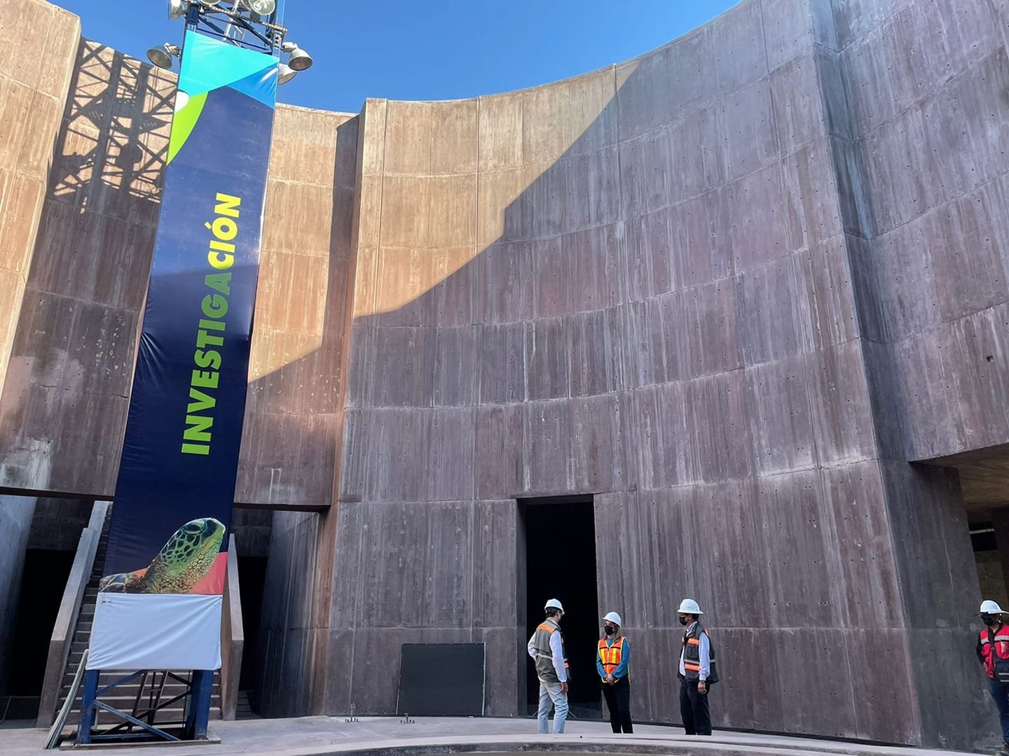 Registra nuevo Acuario un avance del 68%, entrará en operación en septiembre de 2022