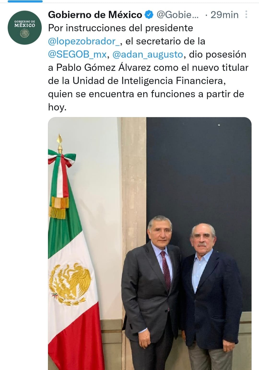 PABLO GÓMEZ ÁLVAREZ RELEVA A SANTIAGO NIETO EN LA UIF. LA BODA TUVO SUS CONSECUENCIAS.