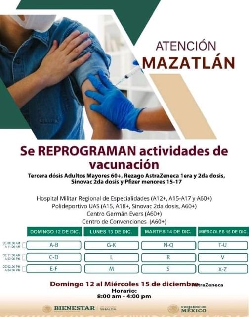 ATENCIÓN MAZATLÁN