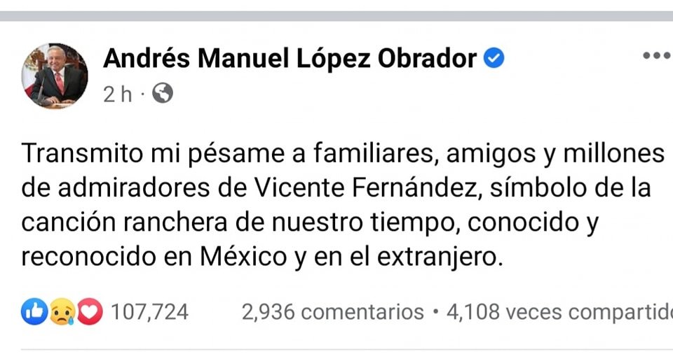 «EL REY NO HA MUERTO, VIVA EL REY: MURIÓ SU CUERPO, PERO SU OBRA Y SU VOZ SIGU