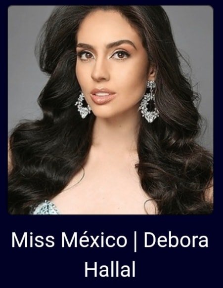VOTEMOS POR MISS UNIVERSO, DEBORA HALLAL, ES PAISANA SINALOENSE, DE LOS MEROS
