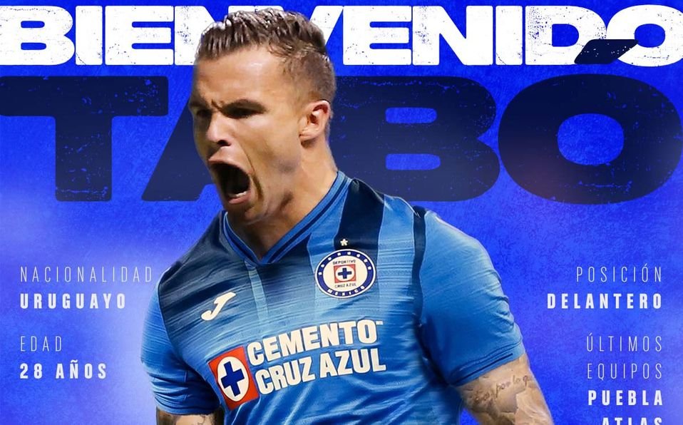 Christian Tabó, primer refuerzo de Cruz Azul Christian Tabó, primer refuerzo de Cruz Azul