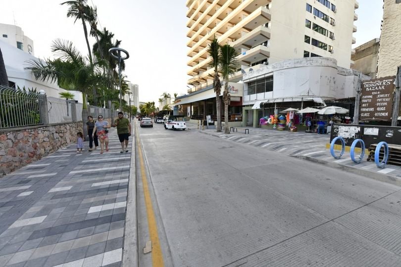 Buscan mejorar la imagen urbana de la Zona Dorada de Mazatlán