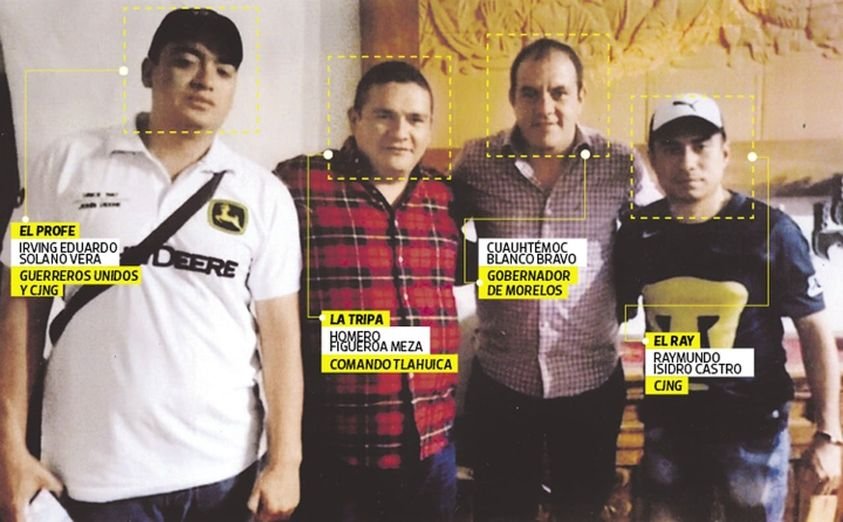 LA FOTO QUE INCRIMINA A CUAHTÉMOC BLANCO.