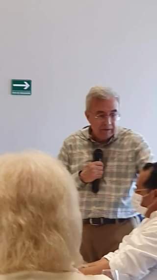 NO TENGO TELARAÑAS EN LA CABEZA, DICE ROCHA EN LA REUNIÓN CON LA ESTRUCTURA DE