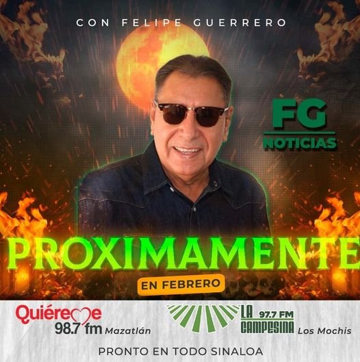 PRÓXIMAMENTE FG NOTICIAS RADIO…ESPÉRELO
 DE LUNES A VIERNES 9 A 10 AM.