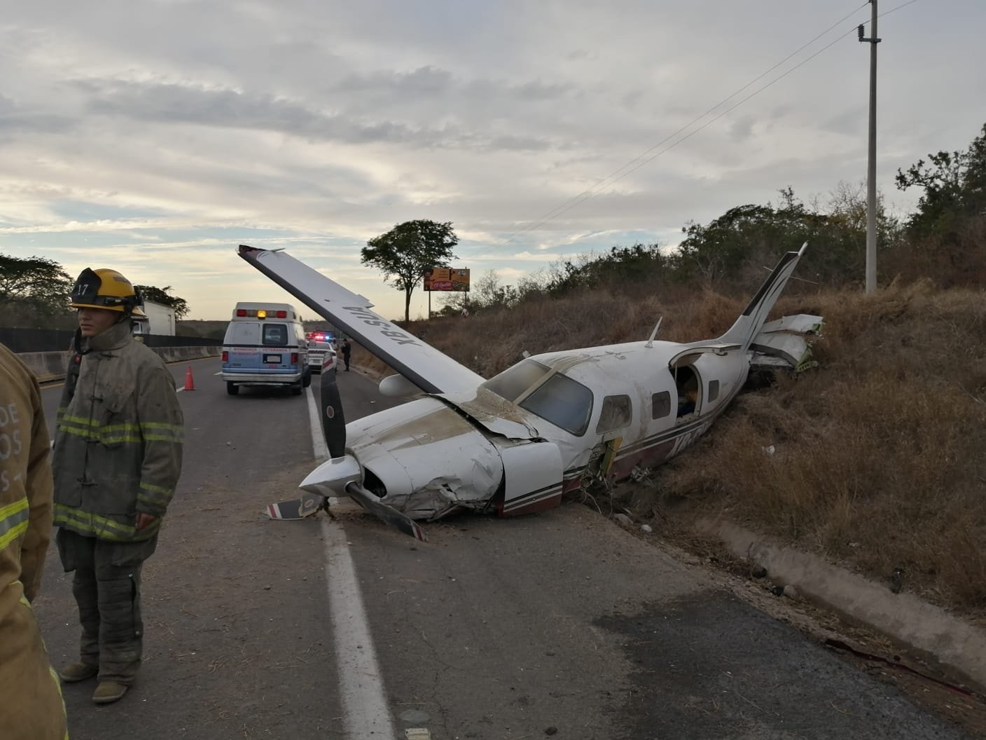 INFORME TÉCNICO DE PROTECCIÓN CIVIL SOBRE EL ATERRIZAJE FORZOSO DE UNA AVIONETA