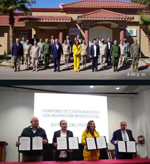 *Gobernadores del Pacífico se reunieron para definir estrategia de seguridad en