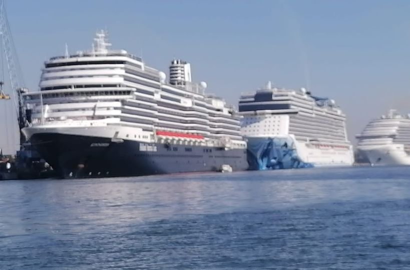 Tiene Mazatlán este miércoles triple arribo de cruceros con casi 11 mil visitant