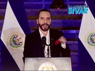 Nayib Bukele, Ptesidente de El Salvador, en un mensaje a su pueblo envía fuert