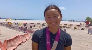 Guaymas, Sonora. La joven Victoria Isabel Martínez Alcántara, conquista la med