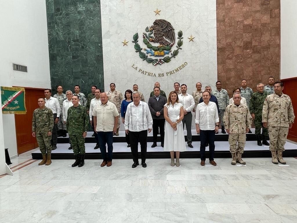 *Rocha encabeza reunión de seguridad con gobernadores de BC, BCS , Nayarit y Son