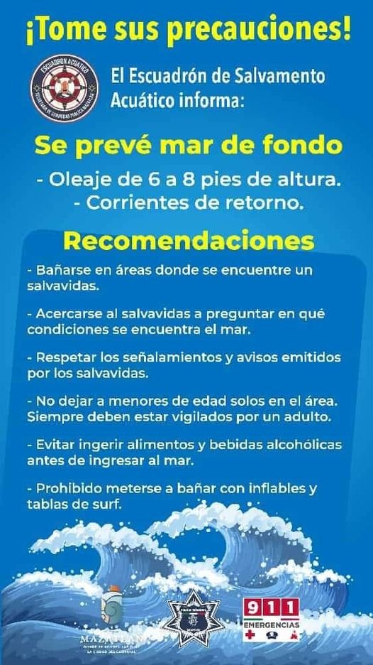 Tome sus precauciones