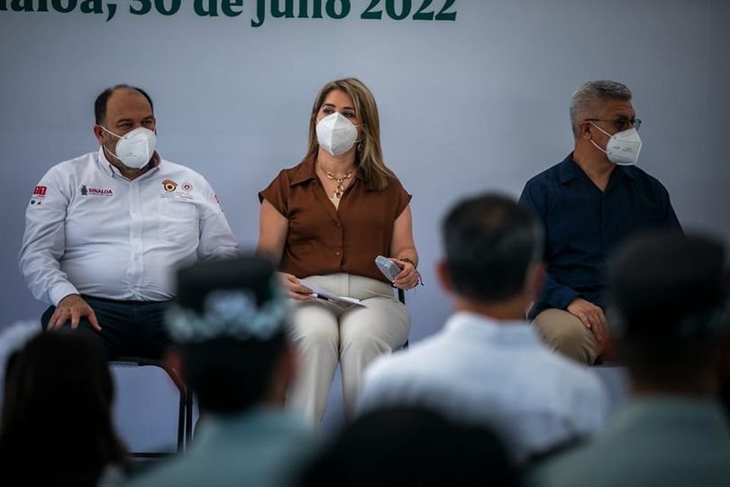 Abandera Rocha Moya inicio del Programa Verano Seguro 2022