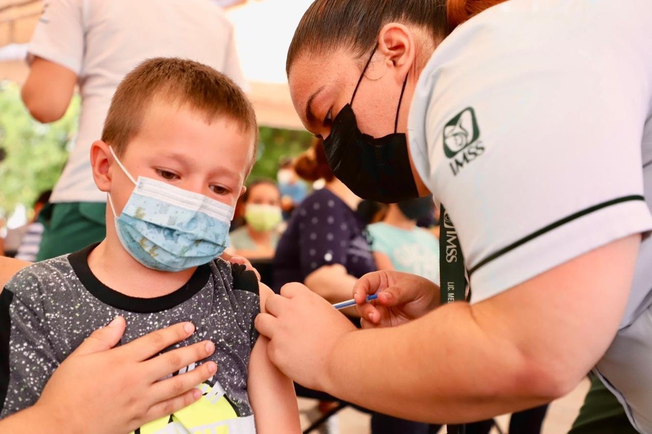 *Este lunes 11 de julio, inicia el proceso de vacunación a niños de 5 a 11 años