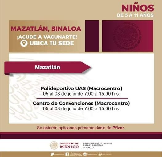 Este martes inicia  la segunda jornada de aplicación de la vacunación contra el