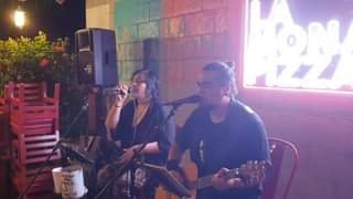 DESDE MAZATLÁN, EN VIVO, RESTAURANT «LA MONA», PALOMA GUERRERO INTERPRETA «LUNA»