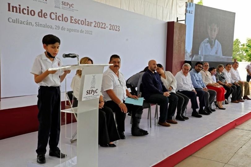 Gobernador Rocha inaugura formalmente el ciclo escolar 2022 – 2023