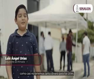 EL GOBIERNO DE SINALOA APOYA A LAS NIÑAS Y NIÑOS DE EDUCACIÓN BÁSICA CON UNIFORM