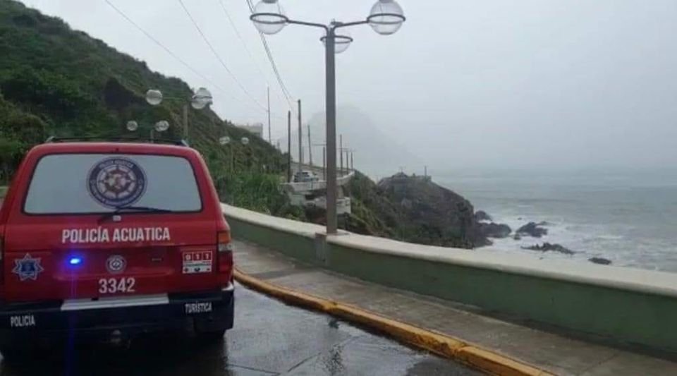 POR MAL TIEMPO, CIERRAN TEMPORALMENTE PLAYAS DE MAZATLÁN