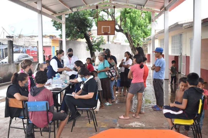 *Protección Civil activa refugio temporal en Ceuta, municipio de Elota*