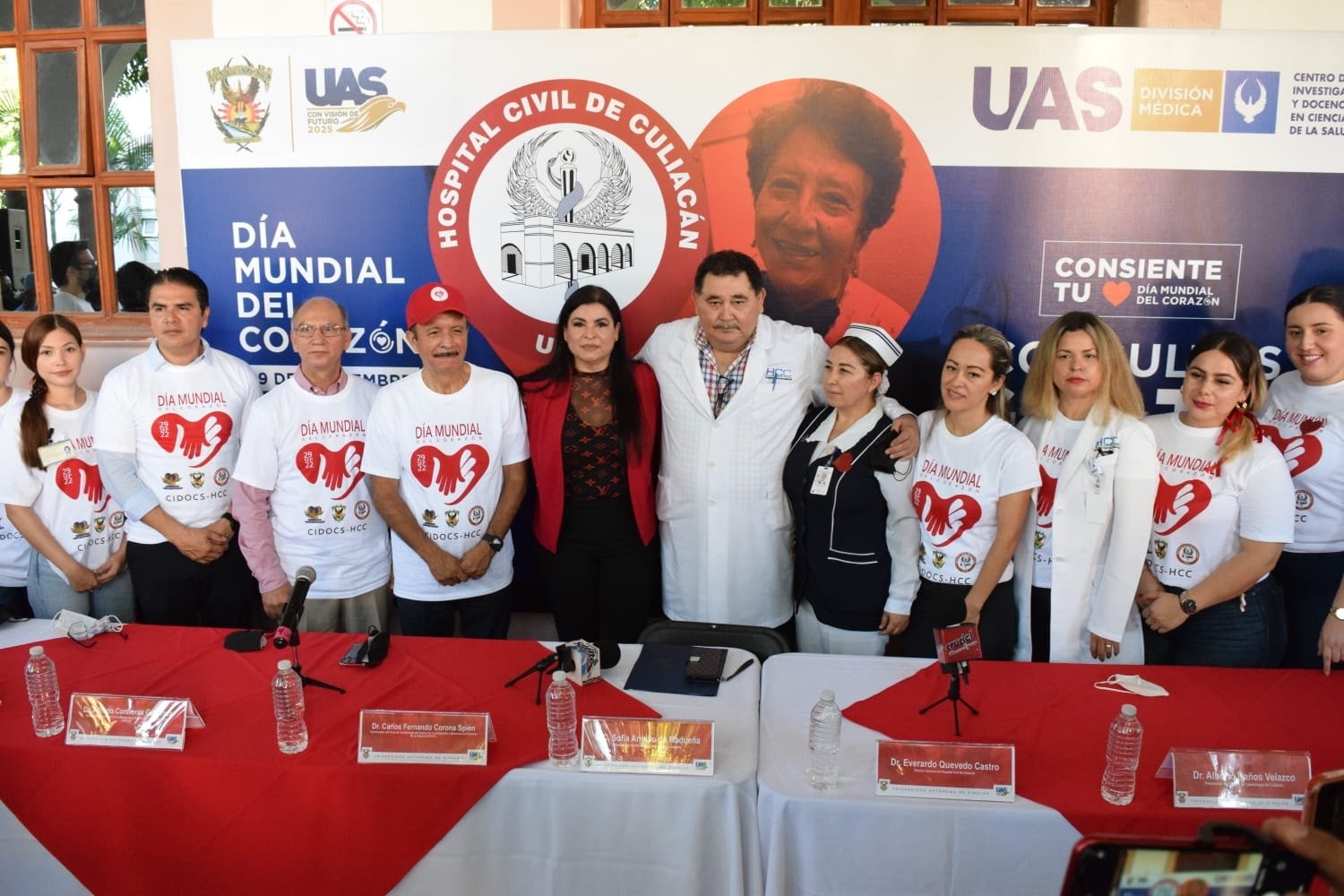 Realizan la UAS y el Hospital Civil jornada de atención gratuita en Cardiología