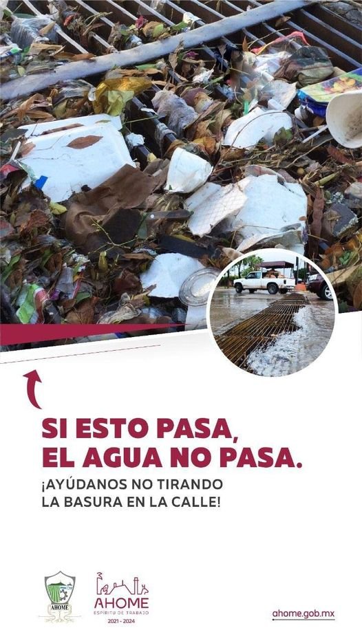 SI ESTO PASA EL AGUA NO PASA