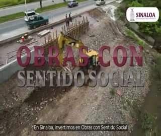 En Sinaloa invertimos en obras de desarrollo con sentido social para transformar