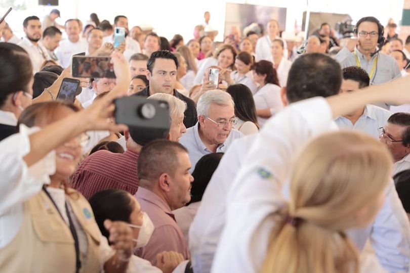AMLO supervisa el Programa IMSS Bienestar en Sinaloa