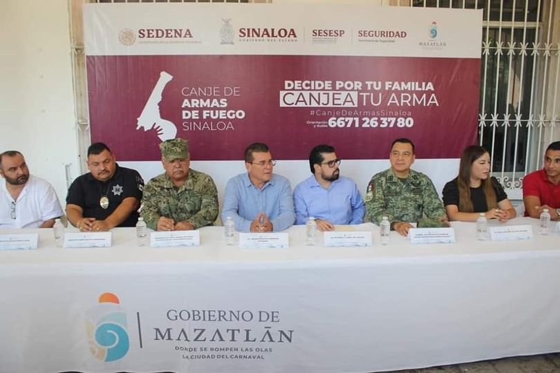ARRANCA EN MAZATLÁN, CAMPAÑA DE CANJE DE ARMAS