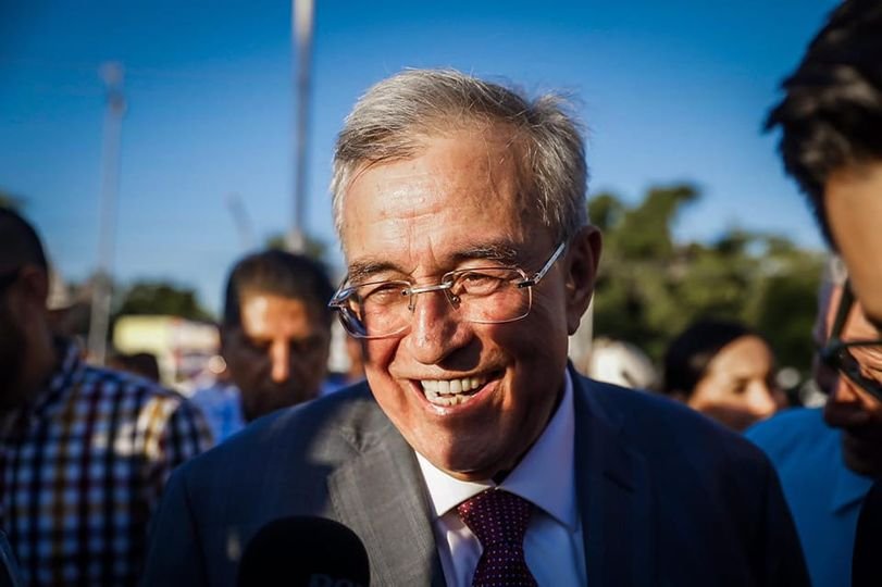 Asiste Rocha al Primer Informe de Gerardo Vargas Landeros