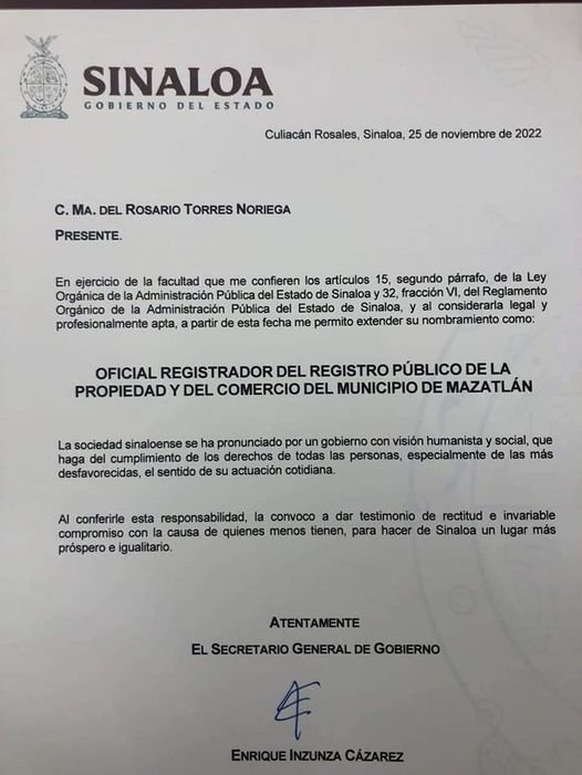 Mandan a Rosario Torres de Sectetaria de Turismo a una función menor en el Regis
