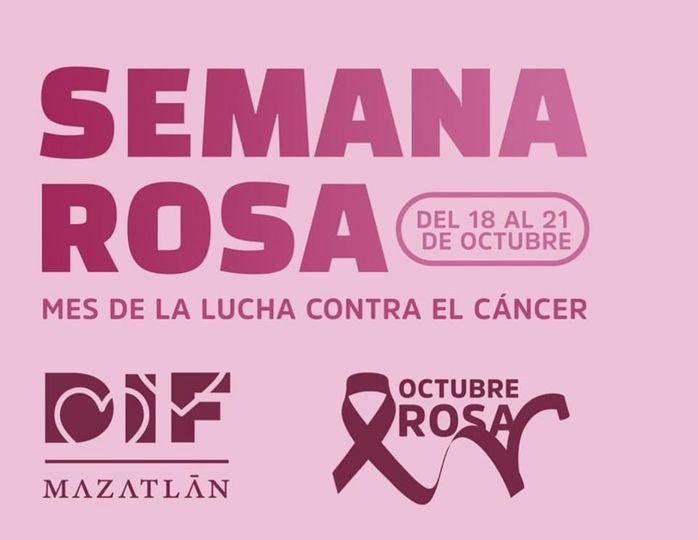 Prepara Gobierno Municipal y Sistema DIF Mazatlán, actividades en “Semana Rosa”
