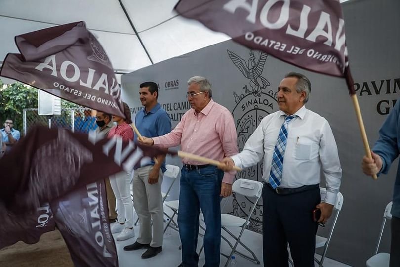 Rocha inicia construcción de la carretera a El Salitre