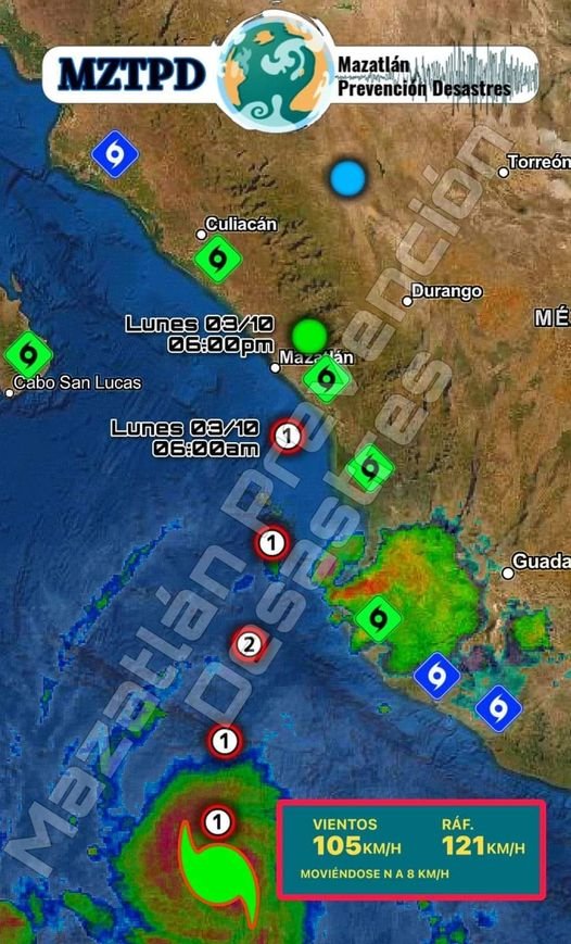 Tormenta Tropical Orlene