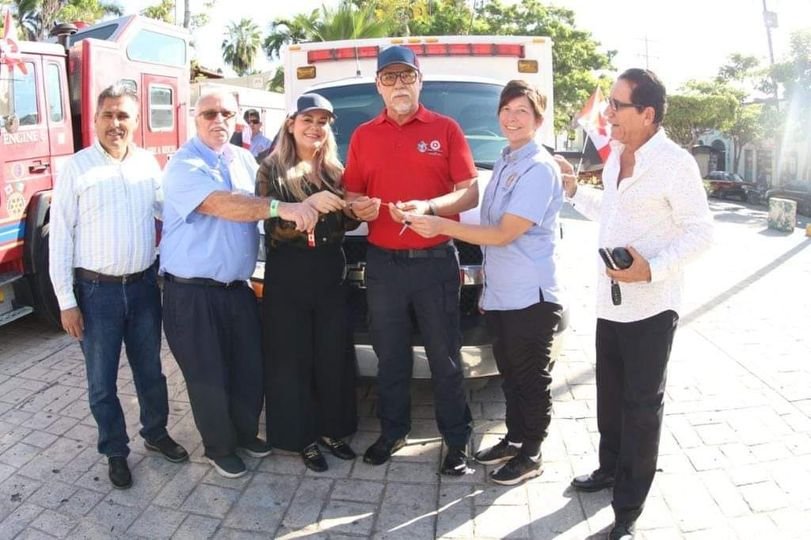 La presidenta del Sistema DIF Mazatlán, Dra. María Teresa Apodaca de González, a