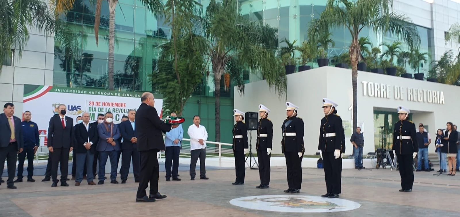 Conmemora la UAS el 112 aniversario de la Revolución Mexicana Conmemora la UAS el 112 aniversario de la Revolución Mexicana