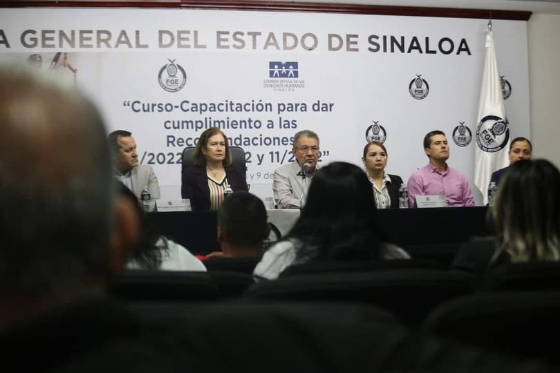 Inicia #FiscalíaSinaloa }Curso de Capacitación a MP, Peritos y Policías de Inves