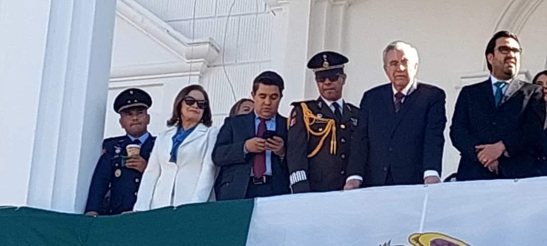 La Fiscal General del Estado, Sara Bruna Quiñónez Estrada, presente con autorida