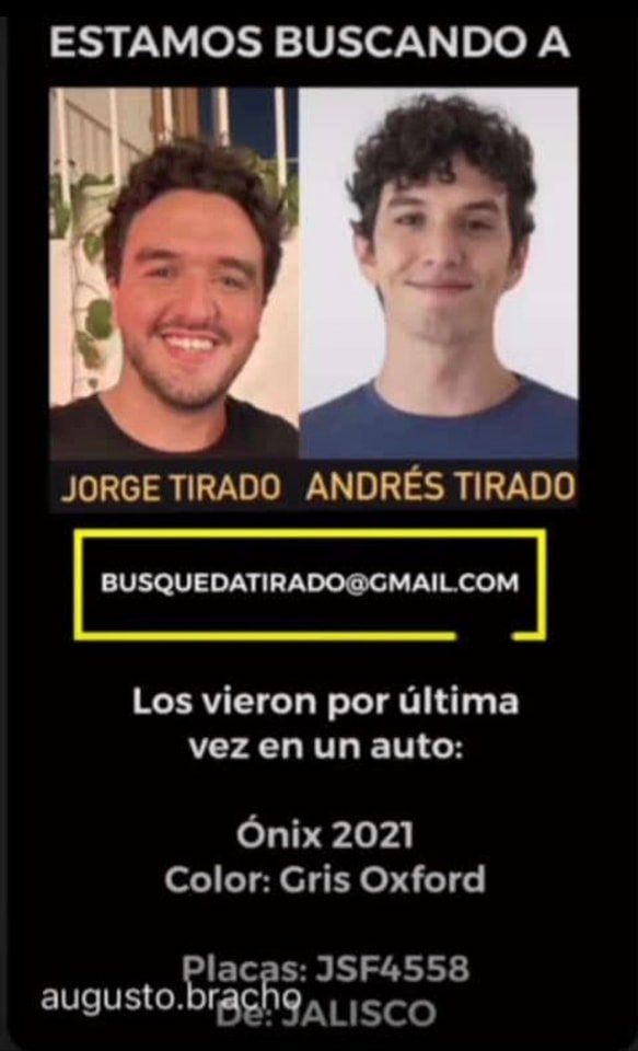 AYÚDANOS A LOCALIZARLOS..