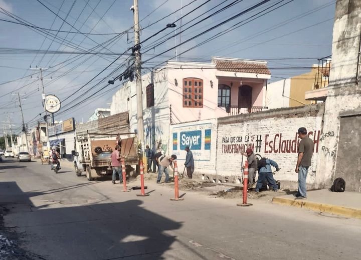 *Atiende Dirección de Obras Públicas petición de vecinos de Santa Cecilia.*